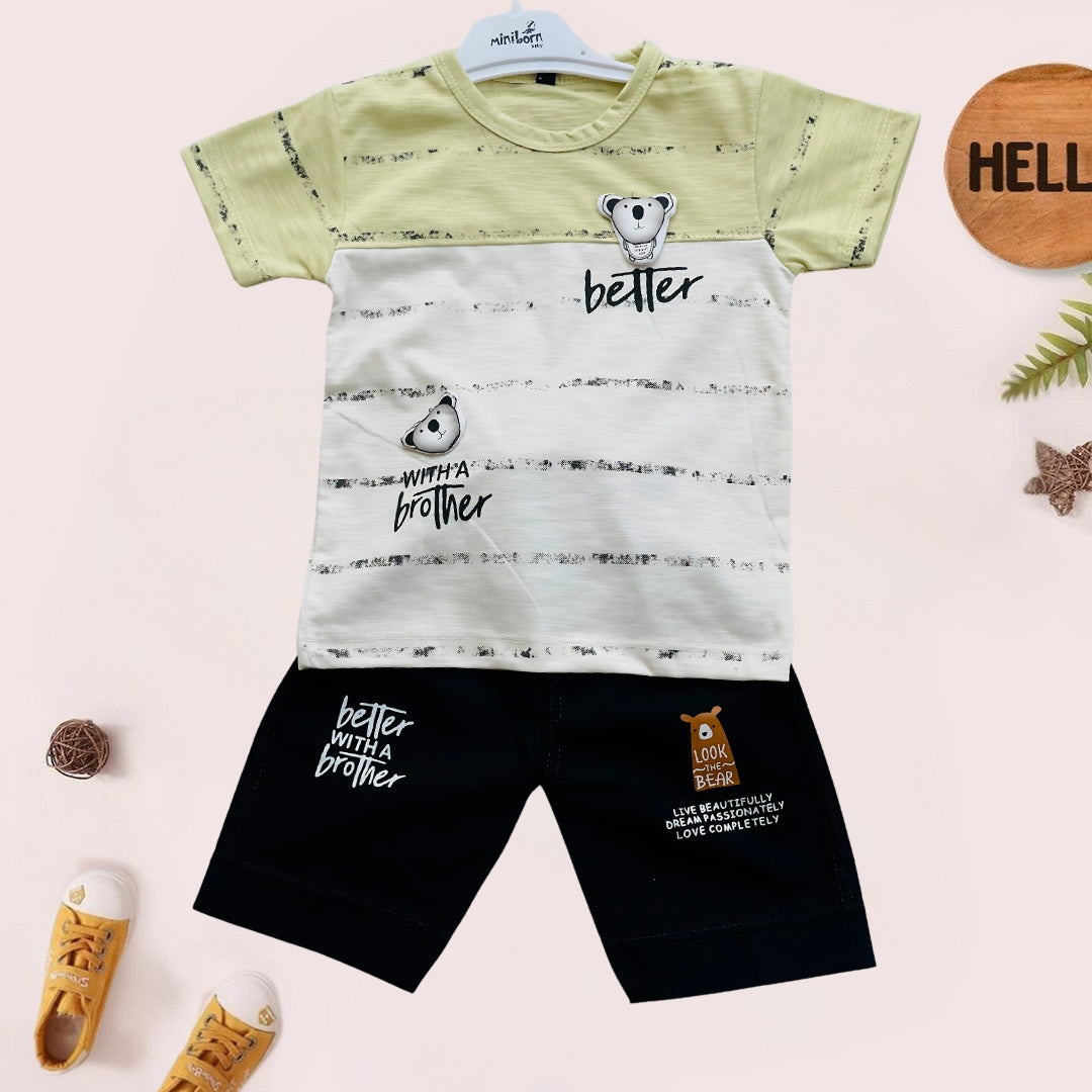 Kid's Premium Shirt & Shorts Set - HH17