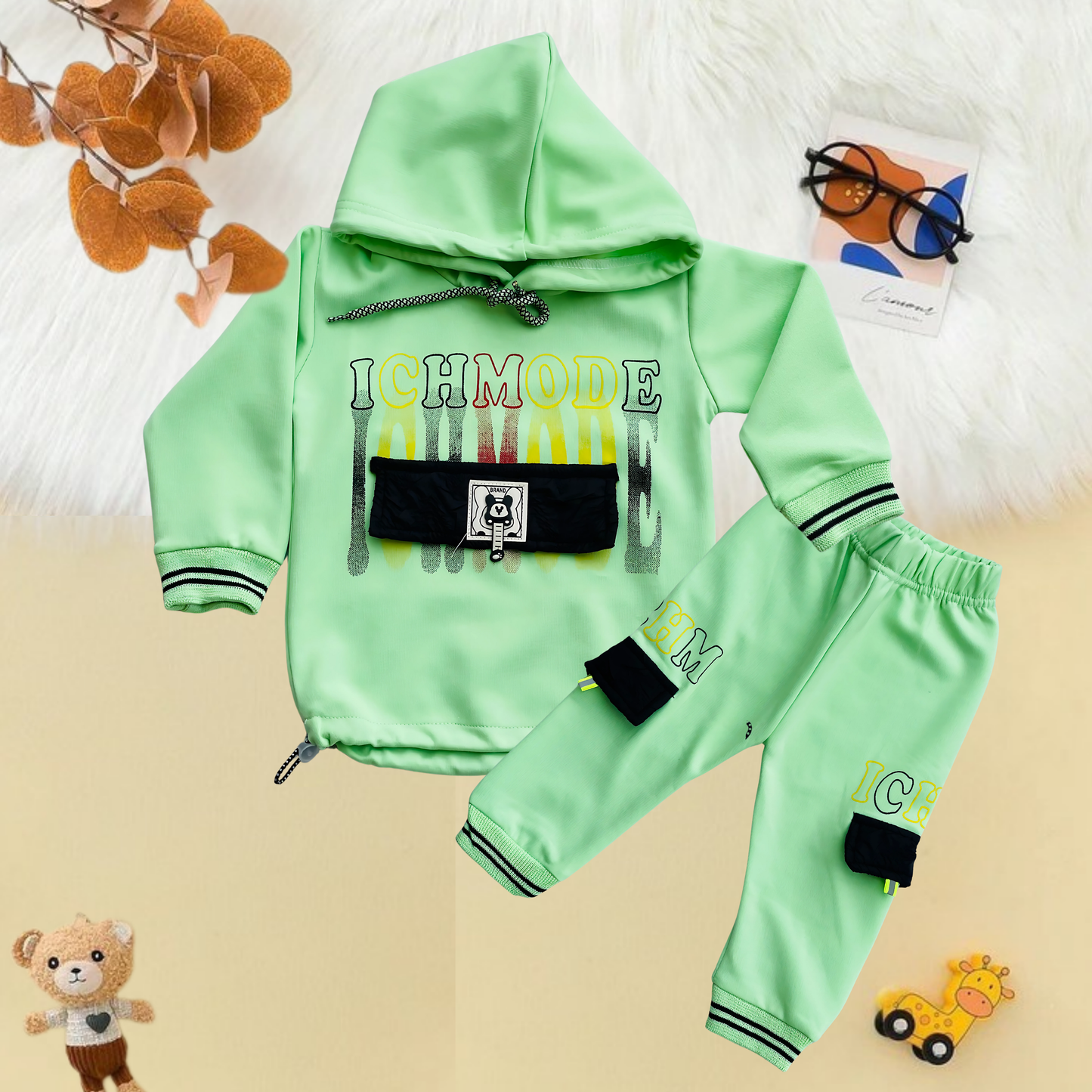 Comfortable Hoodie & Jogger Set for Kids - MA10