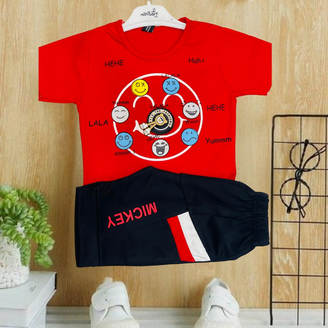 Kid's Premium Shirt & Shorts Set - HH29