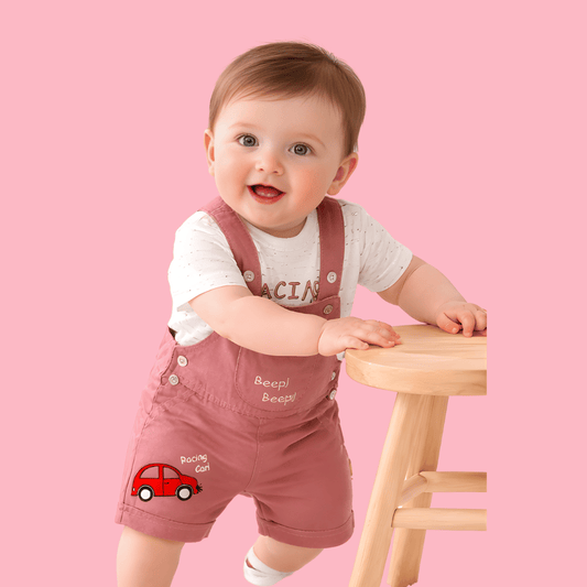 Baby Racing Car Romper - HH12