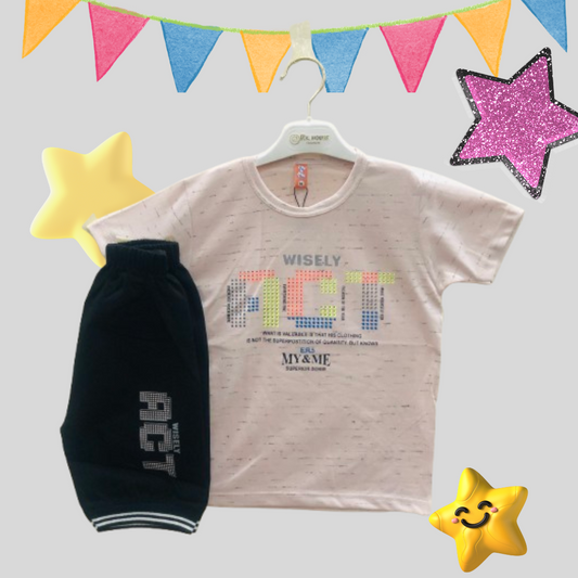 Kids T-Shirt & Short Set - HH4