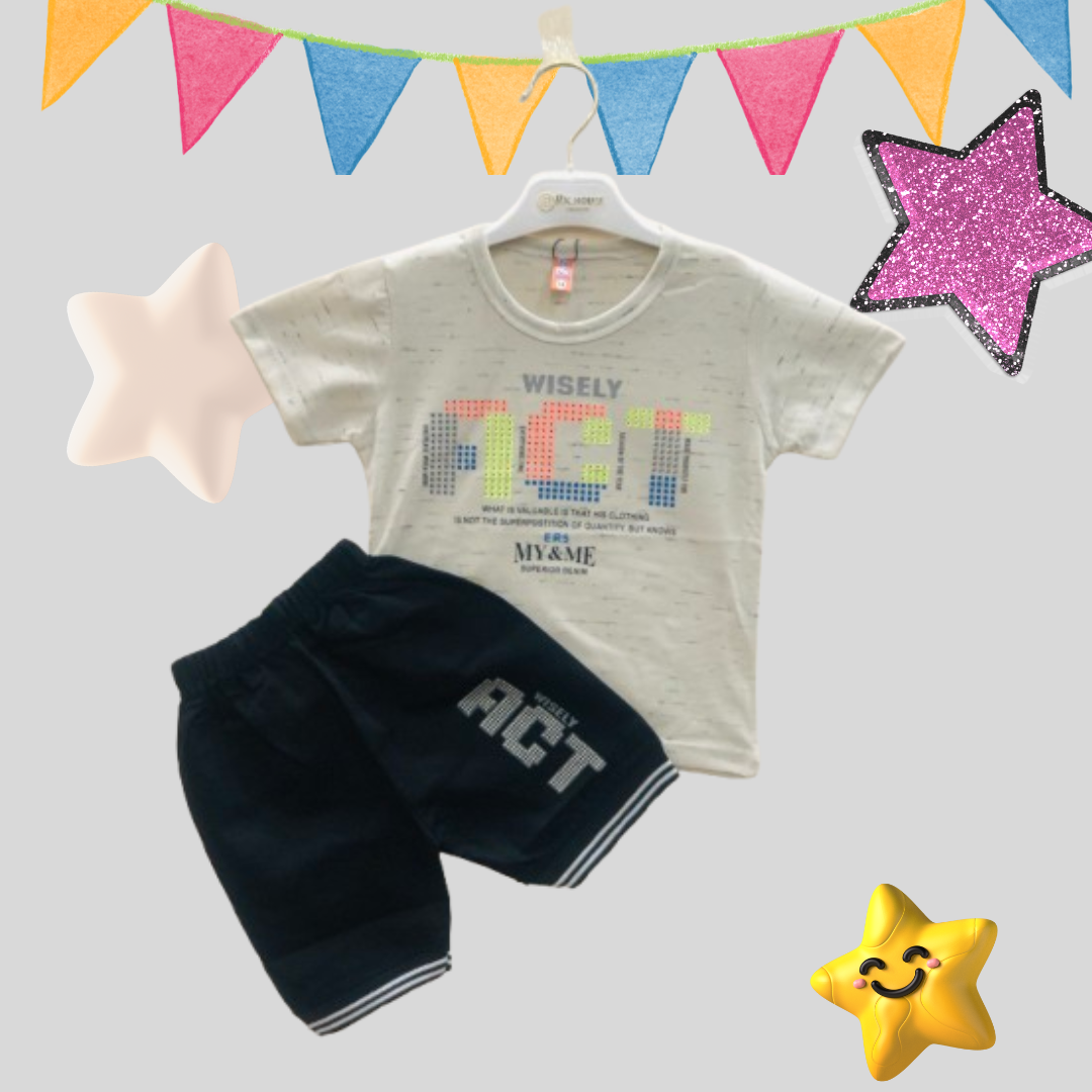 Kids T-Shirt & Short Set - HH4