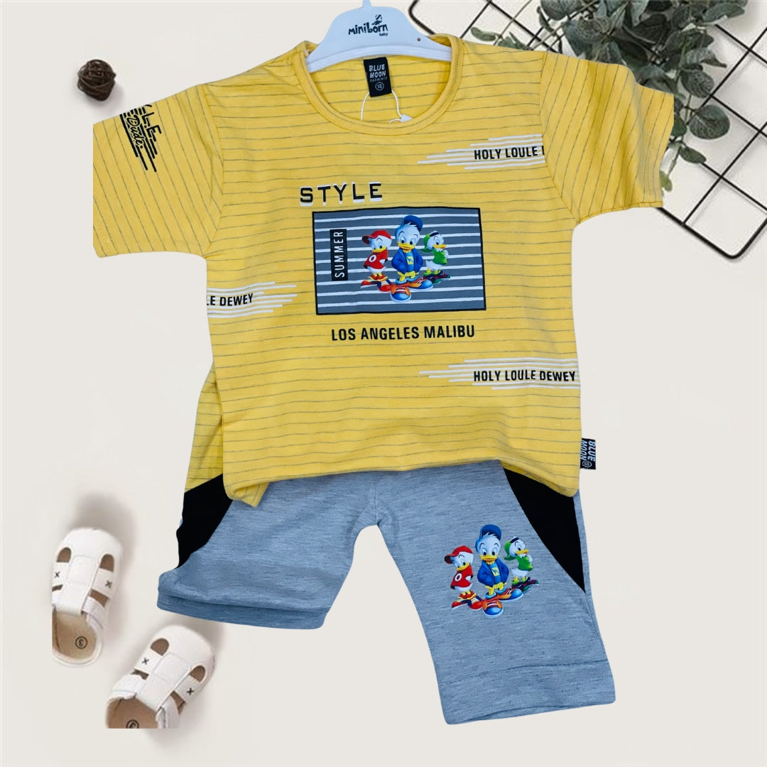 Kid's Premium Shirt & Shorts Set - HH31