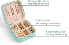 Latest Leather Jewelry Organizer Box , for Travelling Leather Box , Hair Accessories