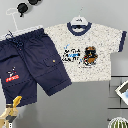 Kid's Battle Shirt & Shorts Set - HH21