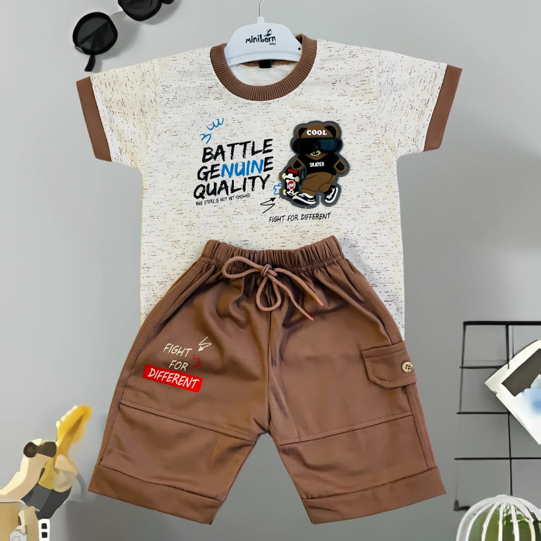 Kid's Battle Shirt & Shorts Set - HH21