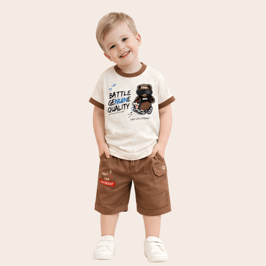Kid's Battle Shirt & Shorts Set - HH21