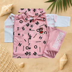Kid's 3 Piece Full Sleeves Set With Cap - MA1