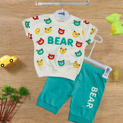 Bear Baby Shirt & Shorts Set HH14