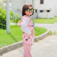 Kid's 3 Piece Full Sleeves Set With Cap - MA1