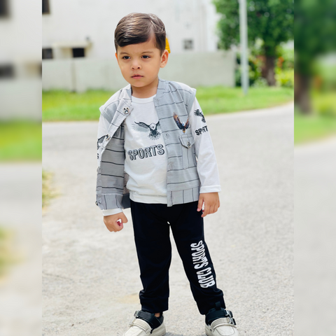Kid's 3 Piece Full Sleeves Set - MA4
