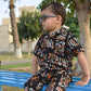 Kids Printed Track Suit Set - HH5