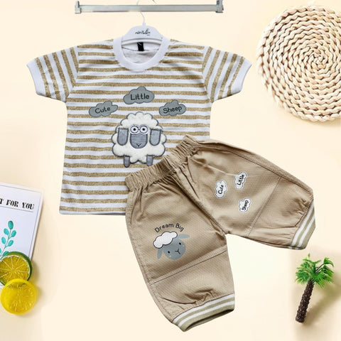 Kid's Premium Sheep Shirt & Shorts Set - HH18