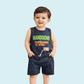 Kid's Handsome Sando Dress with Shorts  - HH28
