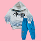 Gucci Graphic Hoodie with Matching Cargo Jogger Pants - MA9