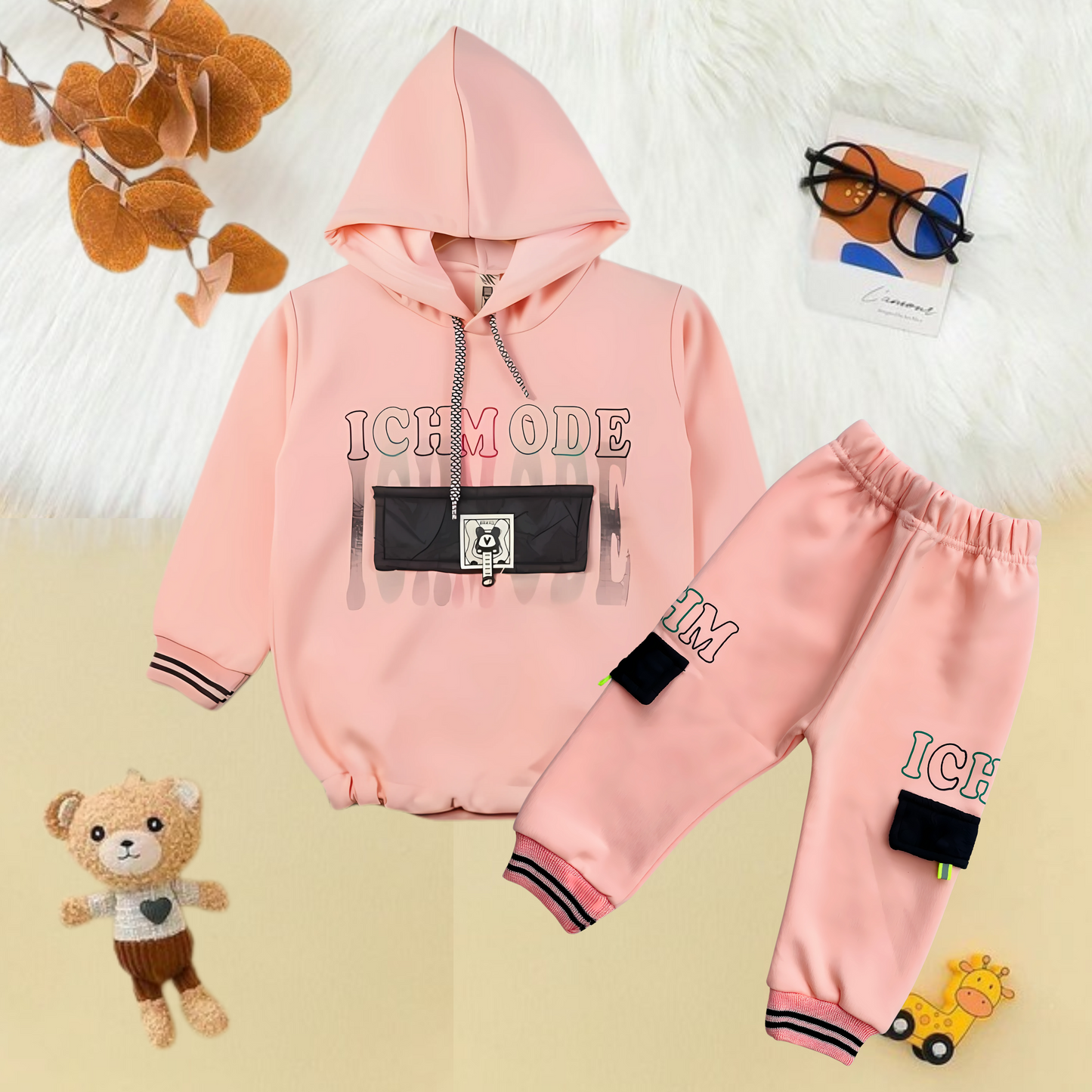 Comfortable Hoodie & Jogger Set for Kids - MA10