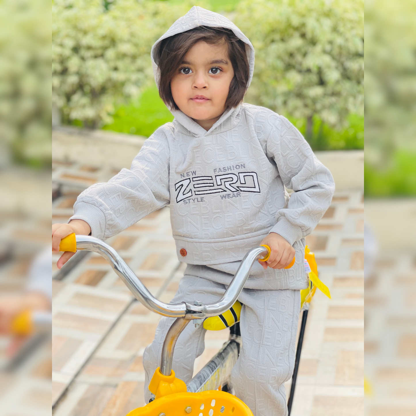 Zero Style Hoodie with Front Pocket & Matching Jogger Pants - MA7