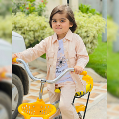 3 Piece Western Full Sleeves Set Shirt + Trousers + Jacket - MA2