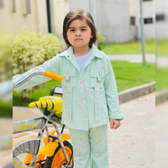 3 Piece Western Full Sleeves Set Shirt + Trousers + Jacket - MA2