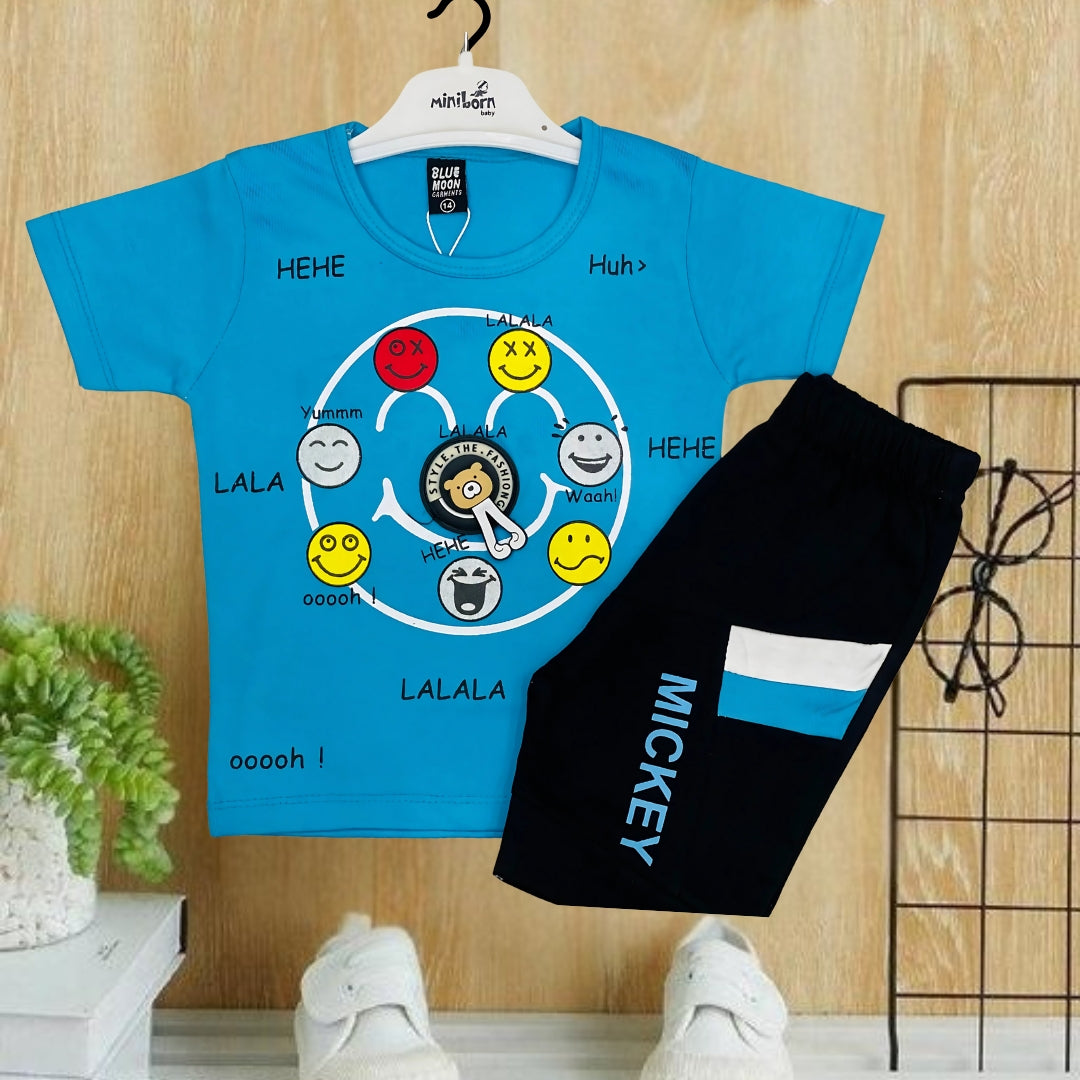 Kid's Premium Shirt & Shorts Set - HH29
