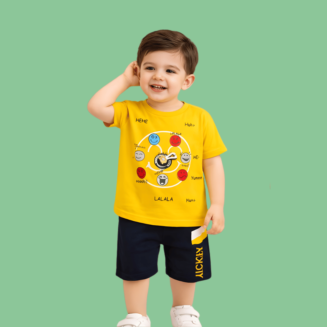 Kid's Premium Shirt & Shorts Set - HH29