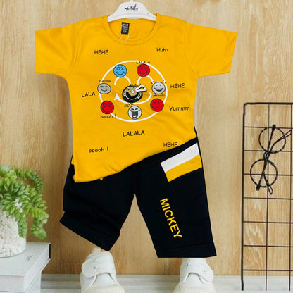 Kid's Premium Shirt & Shorts Set - HH29