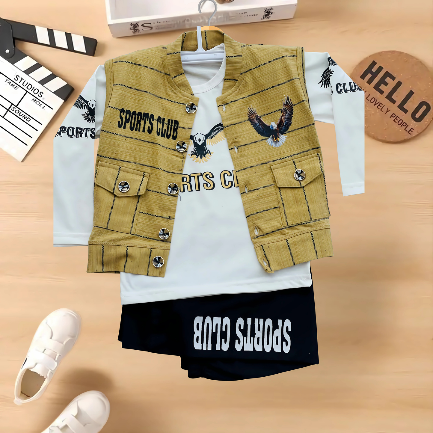 Kid's 3 Piece Full Sleeves Set - MA4