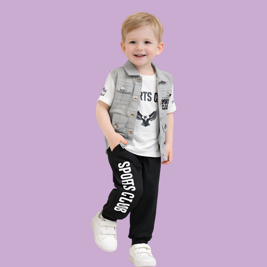 Kid's 3 Piece Full Sleeves Set - MA4