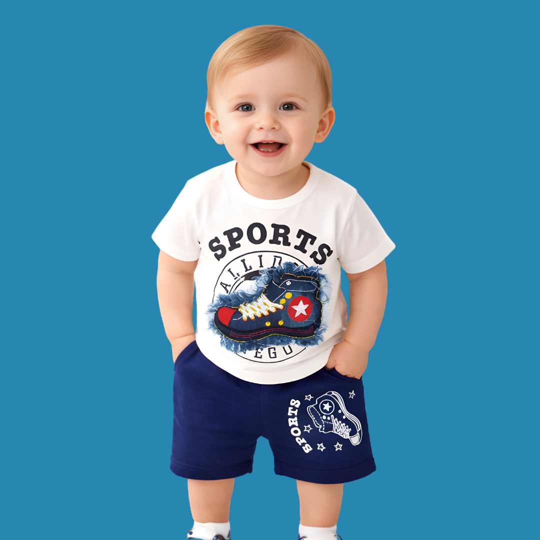 Kid's Sports Shirt & Shorts Set - HH42