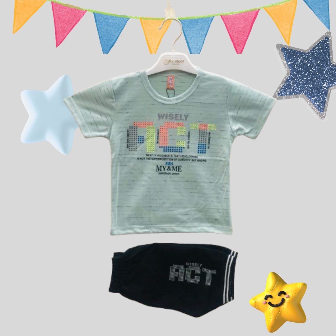 Kids T-Shirt & Short Set - HH4