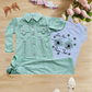3 Piece Western Full Sleeves Set Shirt + Trousers + Jacket - MA2