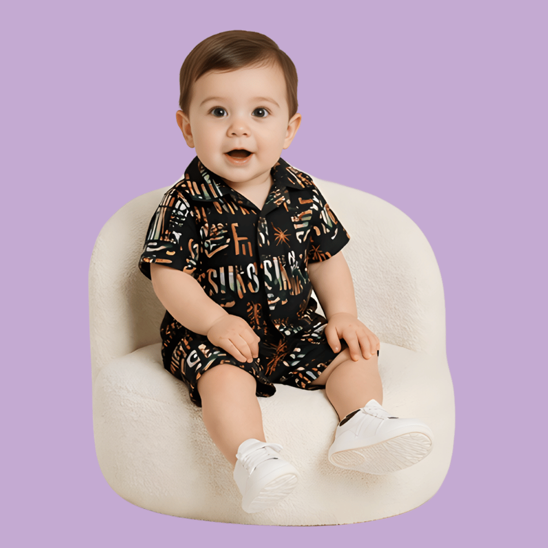 Kids Printed Track Suit Set - HH5