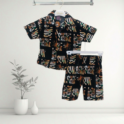 Kids Printed Track Suit Set - HH5