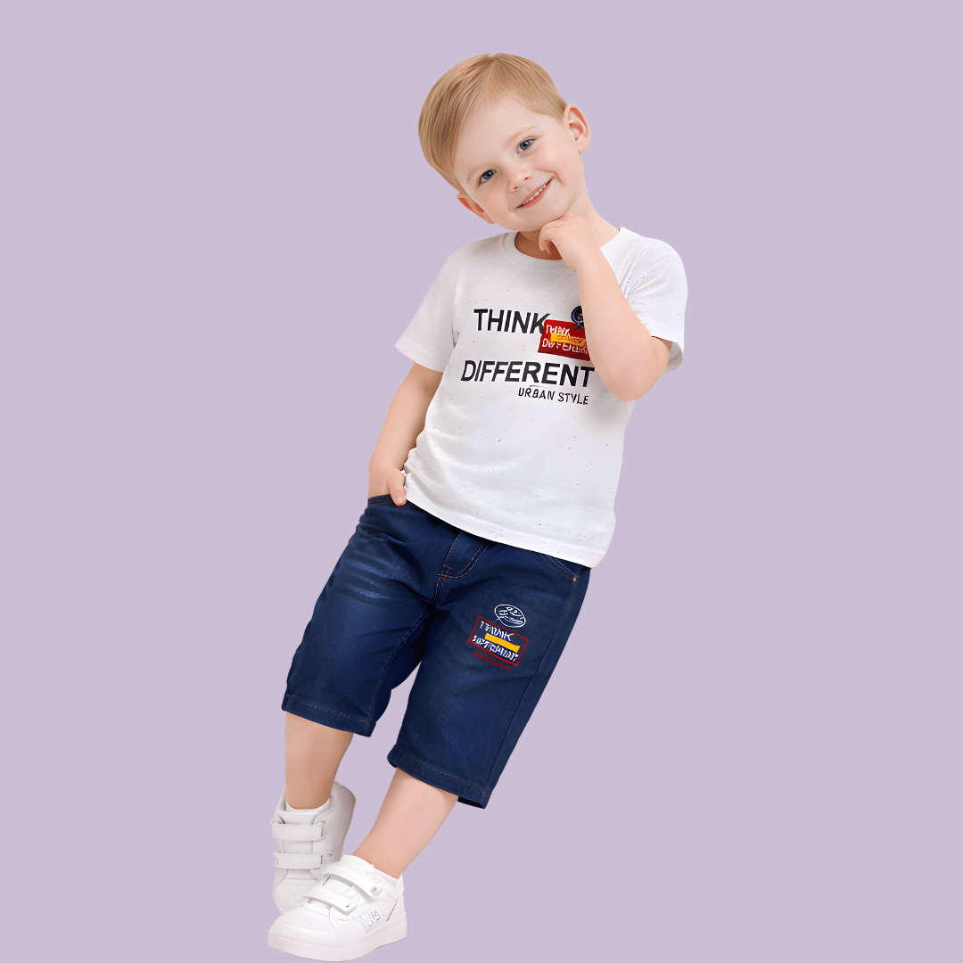 Urban Style Kid's Shirt & Shorts Set - HH20