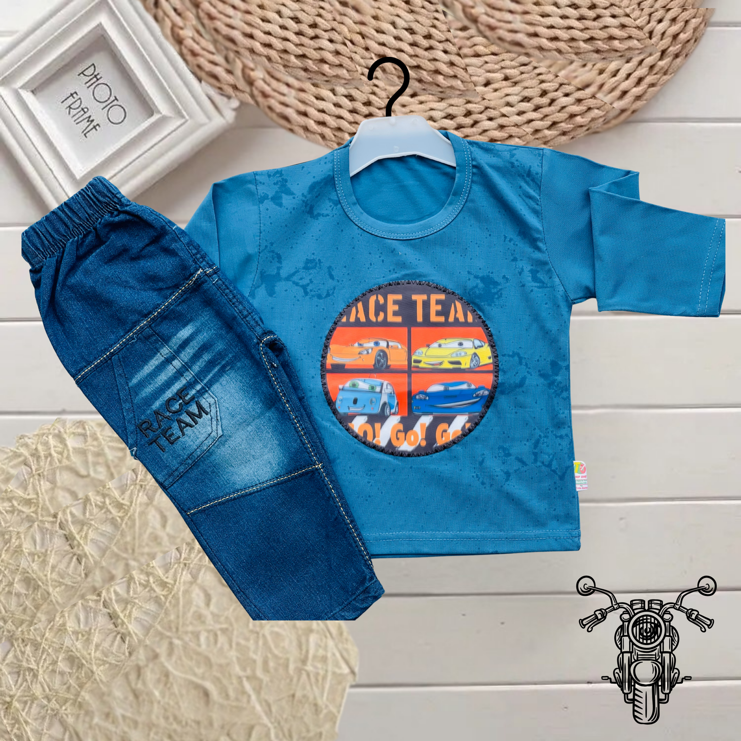 Kid's Wanted Full Sleeves Set - MA5