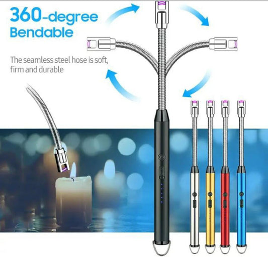 360° Electric Arc Rechargeable Kitchen Lighter ( FREE DELIVERY )