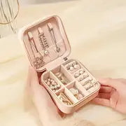 Latest Leather Jewelry Organizer Box , for Travelling Leather Box , Hair Accessories