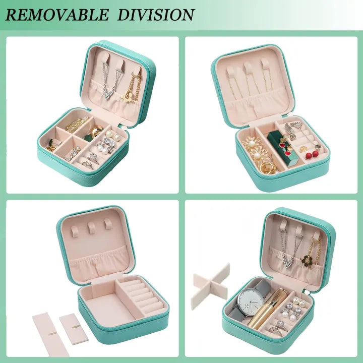 Latest Leather Jewelry Organizer Box , for Travelling Leather Box , Hair Accessories